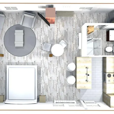 Apartmán Stilvolle, Voll Ausgestattete Einraum-fewo Auf Dem Kastanienhof