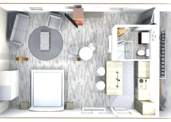 Apartamento Stilvolle, Voll Ausgestattete Einraum-fewo Auf Dem Kastanienhof